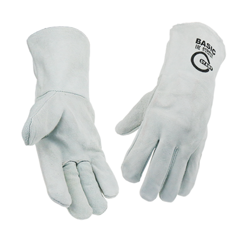 Краги спилковые START Basic (серые)