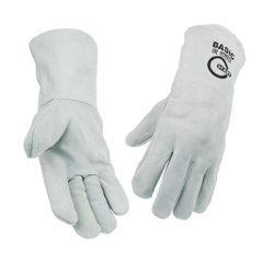 Краги спилковые START Basic (серые)