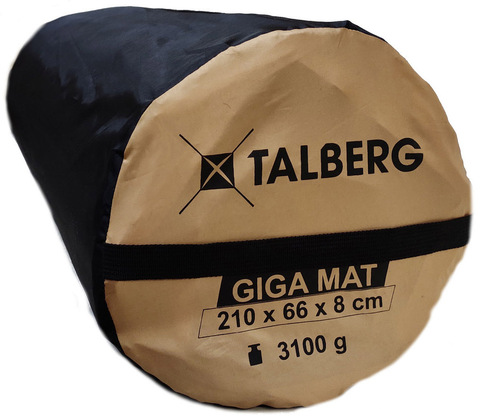 Картинка коврик самонадувающийся Talberg Giga Mat 210x66x8 бежевый - 3