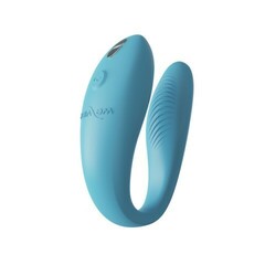 Вибратор для пар We-Vibe Sync Go, бирюзовый