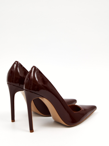 Лодочки из натуральной кожи KATE / Красные