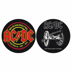 Слипмат Для Проигрывателя Виниловых Пластинок (AC/DC - For Those About To Rock + High Voltage)