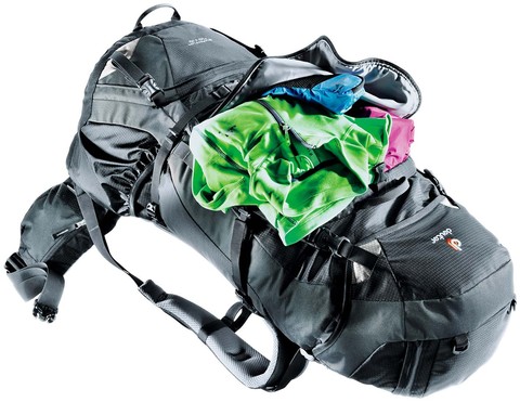 Картинка рюкзак для путешествий Deuter Quantum 70+10  - 4