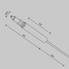 Комплектующие для систем освещения с токоведущими элементами Maytoni Accessories for system axity CA002PI-B