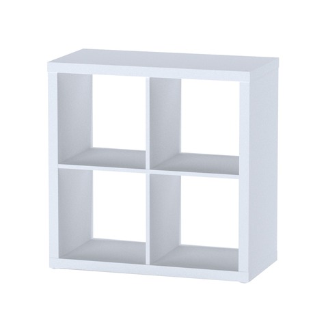 Cтеллаж Фора 4, 77*38*77 см, белый