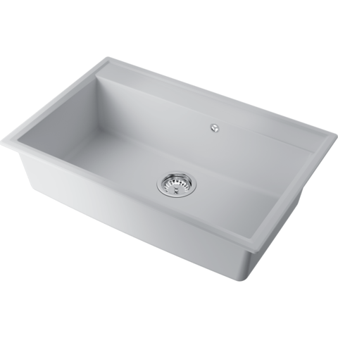 Omoikiri 4997538 Мойка Daisen 77-WH Artgranit/белый