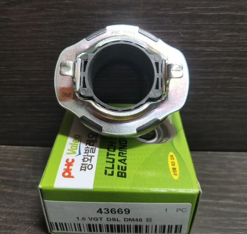ПОДШИПНИК ВЫЖИМНОЙ SOLARIS, RIO III PHC VALEO 4142132000/PRB-200/43669 МЕТАЛЛ (зелёная уп, Корея)