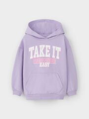 джемпер  для девочки  КР 302676-1/пастельно-лиловый