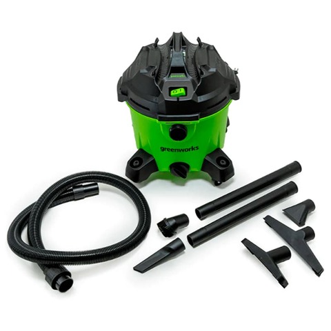 Пылесос строительный Greenworks G120WDV 220V 1200 Вт электрический