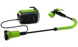 Насос для полива из бочки Greenworks G24SWPK4 24V аккумуляторный, c АКБ 4 А/ч и ЗУ
