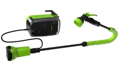 Насос для полива из бочки Greenworks G24SWPK4 24V аккумуляторный, c АКБ 4 А/ч и ЗУ