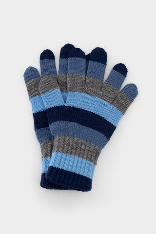 перчатки  для мальчика  КВ 10020/25/св.джинс,синий