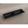 Ceramica Nova Grace CN7022MBWX Раковина мебельная прямоугольная с двумя чашами без отв. под смеситель, 141x45.7