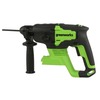 Перфоратор аккумуляторный бесщеточный Greenworks Арт. 3803007, 2 Дж, 24V, без АКБ и ЗУ — фото 3