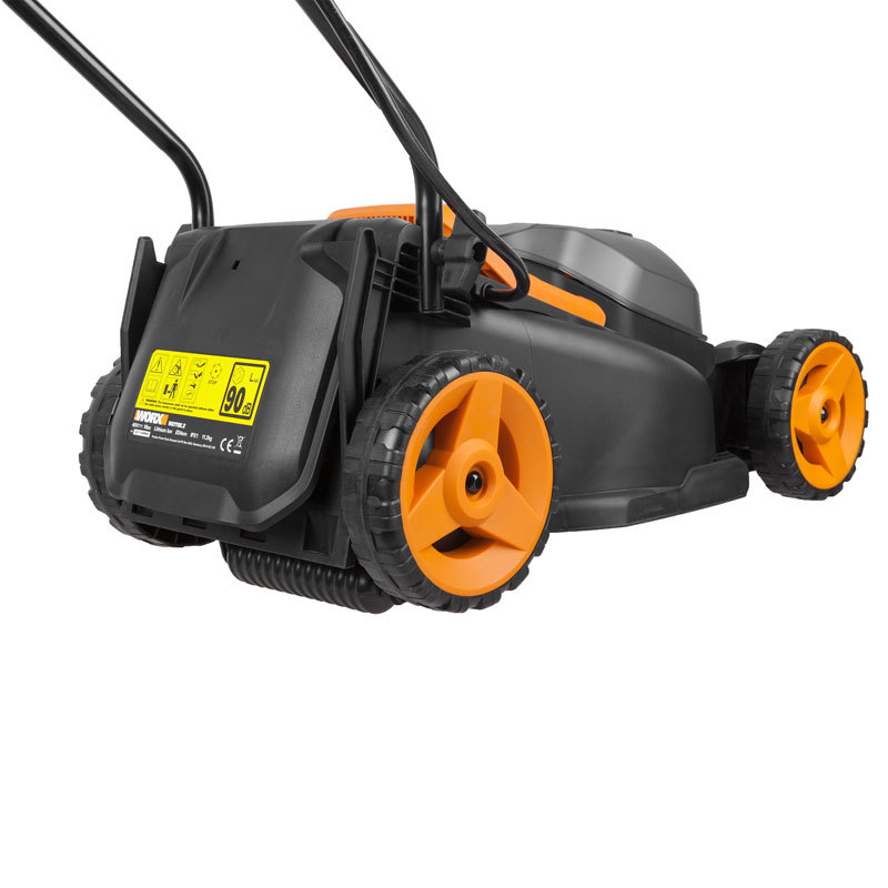 Газонокосилка аккумуляторная WORX WG779E.1, 40В, 34 см, 4Ач х2, двойное ЗУ 2x2A