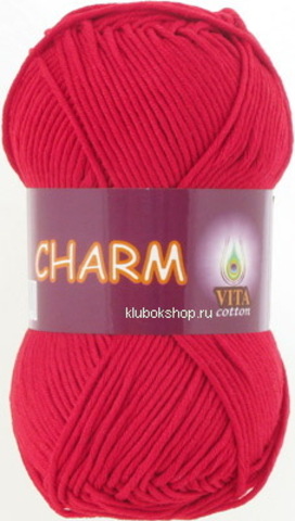 Пряжа Charm (Vita cotton) 4504 Красный