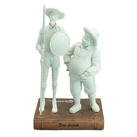 Статуэтка Пара Кихот-Санчо в доспехах Nadal