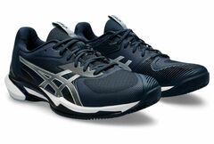 Теннисные кроссовки Asics Solution Speed FF 3 Clay - french blue/pure silver