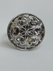 Иллюзия (кольцо из серебра)