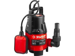 ЗУБР 550 Вт, дренажный насос для грязной воды (НПГ-М1-550)