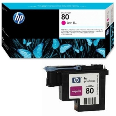 Картридж Hewlett-Packard (HP) C4822A №80