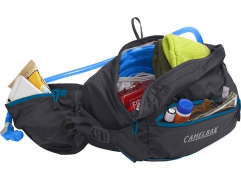 Картинка сумка для бега Camelbak Vantage LR Belt Charcoal/Grecian Blue - 3