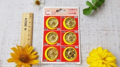 Кнопка пришивная d 2,5 см, золото