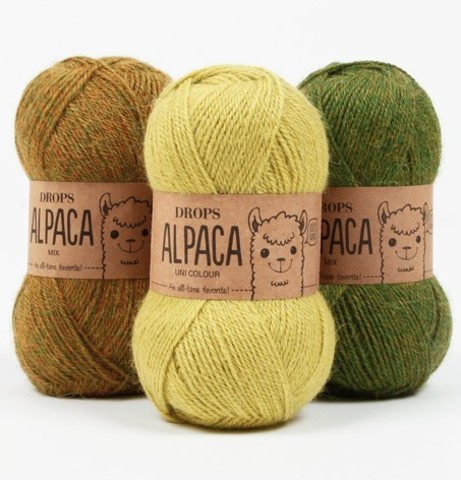 Пряжа Alpaca uni Color, 50г, 167м, 100%альпака  (цена за упаковку)