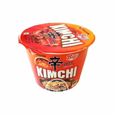 Лапша б/п NONGSHIM Big Bowl Noodle Kimchi Flavour 112г Nongshim Корея