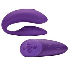 Фиолетовый вибратор для пар We-Vibe Chorus - 