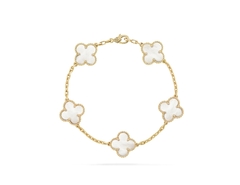 Винтажный браслет Van Cleef & Arpels Alhambra, 5 мотивов