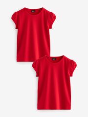 Футболка для девочки Next Q77-100, 2 шт., Красный