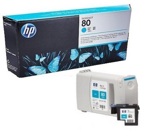 Картридж Hewlett-Packard (HP) C4821A №80
