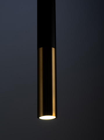 Люстра Ike Big Black-Gold 1