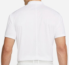 Поло теннисное Nike Court Dri-Fit Pique Polo M - white/black