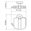 WasserKRAFT Diemel K-2225 Держатель туалетной бумаги