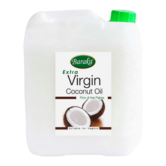 Кокосовое масло Вирджин Барака, Органик 5 л