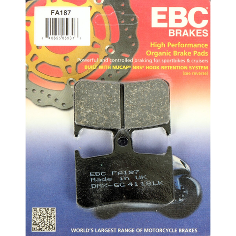 EBC fa187 Brake pad (колодки тормозные)