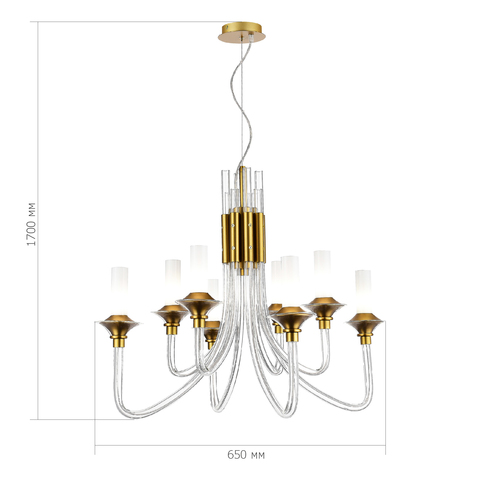 Люстра подвесная ST Luce Vetrano SL1241.203.08