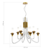 Люстра подвесная ST Luce Vetrano SL1241.203.08