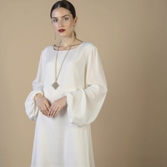 Блуза из ацетата и шёлка Marina Rinaldi