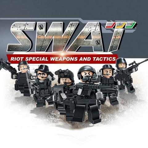 Минифигурки Военных Полиция SWAT серия 298