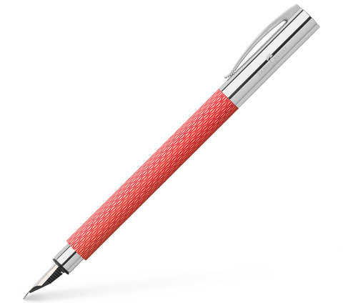 Перьевая ручка Faber-Castell Ambition OpArt Flamingo перо F