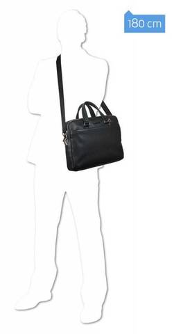 Сумка мужская Piquadro Modus, чёрный, кожа натуральная (CA3339MO/N)