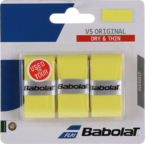 Намотки теннисные Babolat VS Grip Original yellow 3P