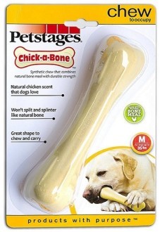 Petstages Игрушка для собак Petstages Chick-A-Bone косточка с ароматом курицы 14 см средняя e7de25a2-7762-11e7-8128-005056bf23ce.jpg