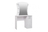 Стол туалетный "Гертруда" М6 (белая лиственница/ясень жемчужный), ЛДСП/МДФ, Комфорт-S