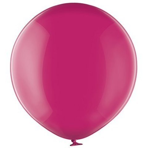 Шар гелиевый гигант Кристалл Fuchsia 60 см