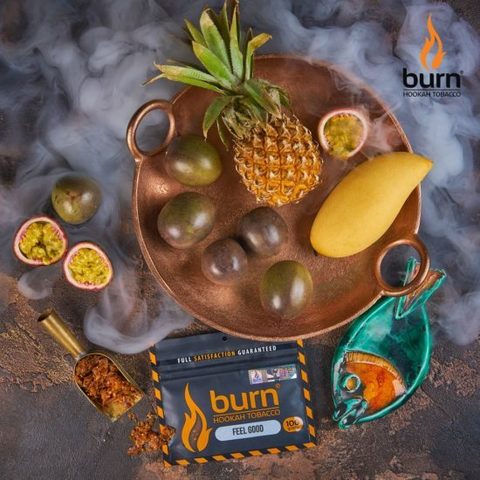 Tabak Burn Feel Good (Tropischer Cocktail) 100g