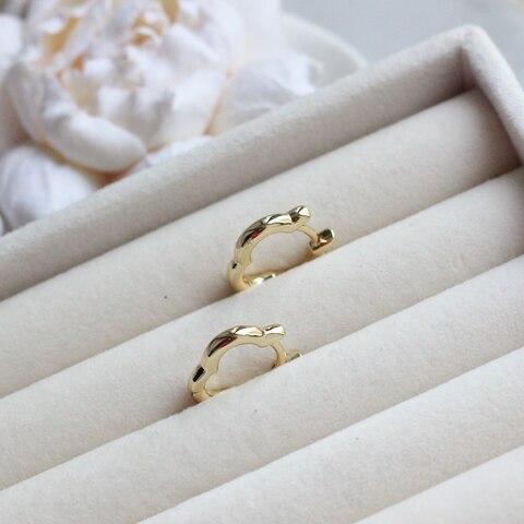 Швензы конго в форме клевера, 17 мм, позолота, Ш264